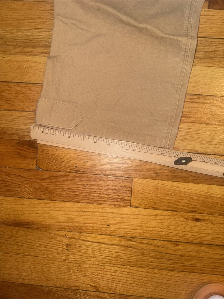 Pantalones cargo para hombre y2K State Property Rocawear 38x34 Ripstop bronceados Hip Hop Rap Thug Foto 3 de 4