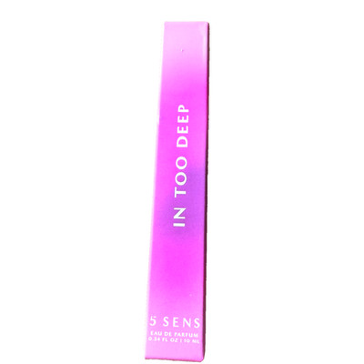5 SENS In Too Deep Eau de Parfum Travel  size - 0.34 fl oz *NEW* SHIPS FREE