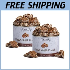 Classic Peanut Brittle Crunch, Virginia Peanuts, 36oz 2-pack