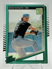 Noah Schultz, Clearly Rated Prospect - 2025 Donruss Baseball