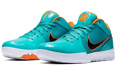 Size 7 - Undefeated x Nike Kobe 4 Protro Hyper Jade for sale