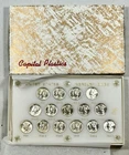 15x Coin BU 1941 - 1945 P D S Mercury Dime Set in Capital Plaque Uncirculated NR