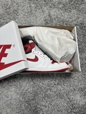 Nike Air Jordan 1 Retro High OG Gr.44 weiß rot 555088 161 Herren Basketballschuh