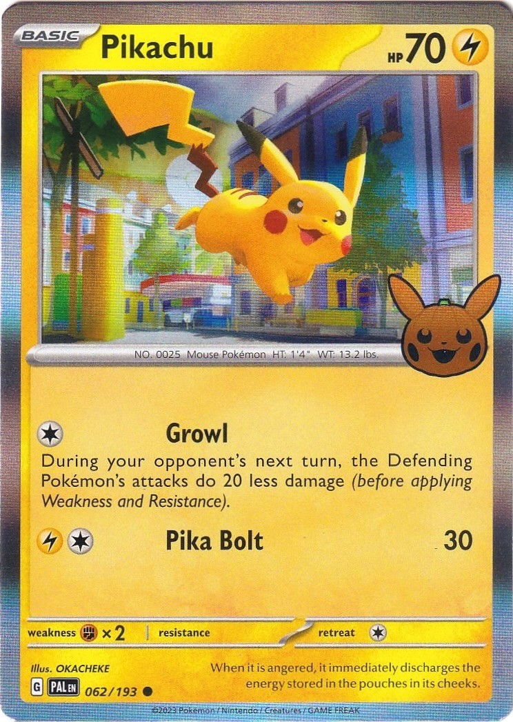Pikachu Holofoil [TTBB23 - 062/193]