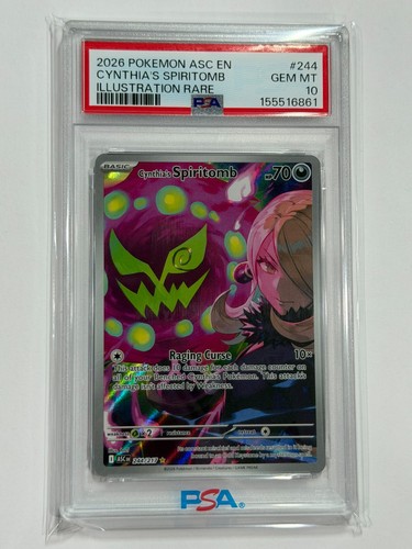 Cynthia's Spiritomb graded PSA 10 for sale on eBay