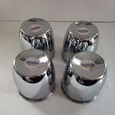 American Racing 56 Lug Chrome 4.25 Wheel Center Cap Vintage Nos Restoration
