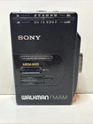 Vintage SONY Walkman WM-F2065 AM/FM Radio Cassette Tape Player No Power