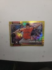 2026 Topps Series 1 #227 Brandon Walter Yellow Sandglitter Foil /399