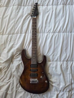Suhr Modern Plus SSH+ Maple Flame Top & Basswood #JS4F5A Mint - Near Mint