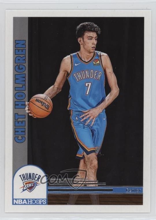 2022-23 Panini NBA Hoops Hoops Tribute Chet Holmgren #282 l6h