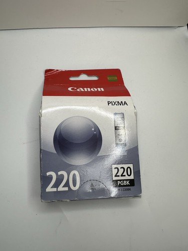 Canon Pixma Black Ink Tank Cartidge PGBK 220 PGI-220BK NEW Ink in Box - Picture 1 of 5