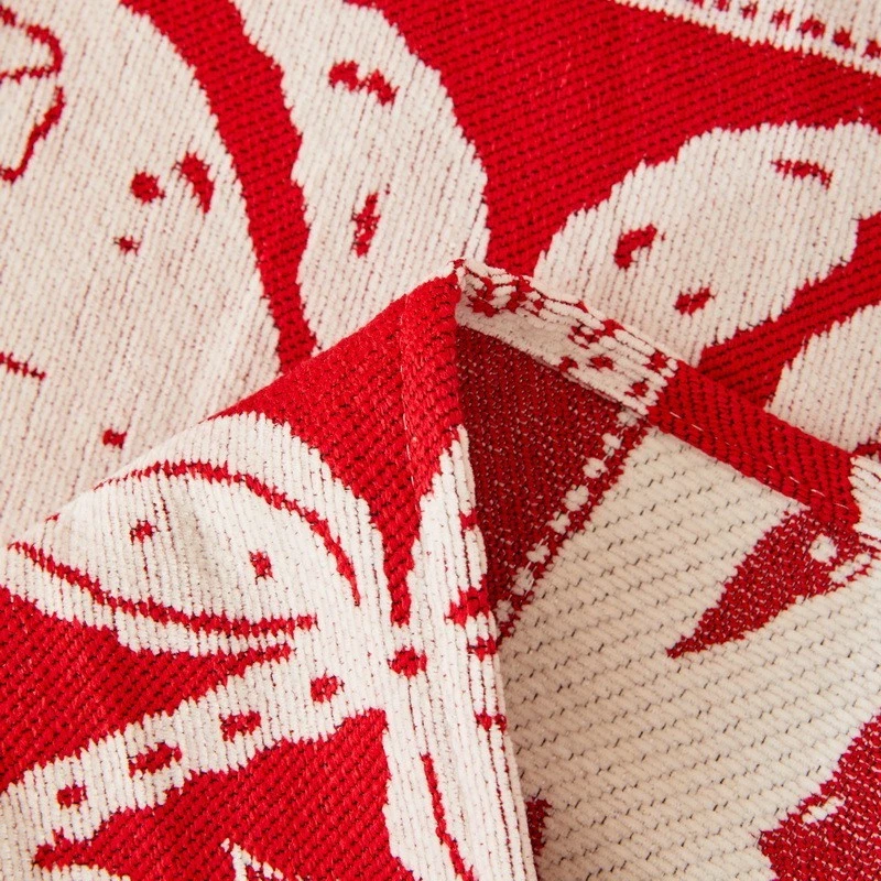 Устойчивый к царапинам жаккардовый чехол для дивана всесезонный толстый дизайн с защитой от кошек - Изображение 3 из 4