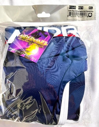 Andrew Christian Active Shape Brief w/Bubble But Shaping Pads: 91648 - M, L, X-L - Picture 13 of 23