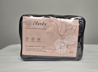 Obeoby Self Grip Rollers/Hair Curlers. 50 Pcs Set.  4 Szs. With Clips New In Pkg
