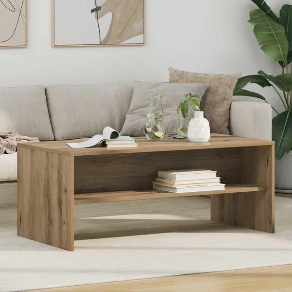 Couchtisch Artisan-Eiche 100 X 50 X 40 Cm Holzwerkstoff-image