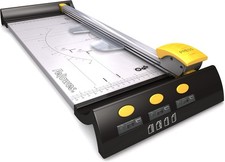 Fellowes A3 Rotary Trimmer for Office & Craft – SafeCut, 10 Sheets