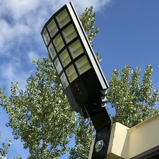 Shipping container motion yard light 3000W dusk to dawn with remote