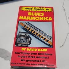 Three Minutes to Blues Harmonica by David Har...