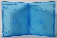 Genuine 2-Disc Double Premium 12.5mm Blu-ray Official Replacement Case Shell NEW
