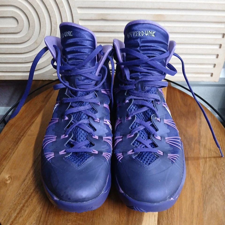 NIKE Hyper Dunk 8 Purple Basketball Mena 13 Shoes Purple - Image 2 of 4