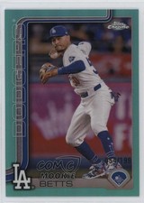 2025 Topps Chrome Aqua Refractor 54/199 Mookie Betts #50 8e3