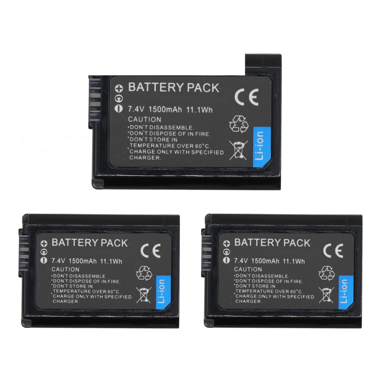 For   Alpha A7 ILCE-7 A6500 ILCE-6500 A6400 Battery NP-FW50 1500mAh 7.4v