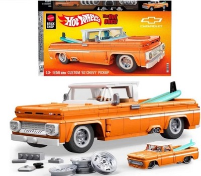 Mattel Brick Shop Hot Wheels  The Hot Ones  Custom  62 Chevy Pickup NEW SEALED