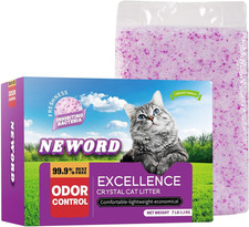 Crystals Cat Litter Lightly Scented Litter Superior Odor Control 7 Lbs Total Sof