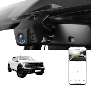 4K Cam de Dash pour Ford F150 F250 2021-2025 WiFi Capteur G 2160P Vision nocturne
