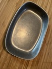 Vintage Carson Pewter Oval Bowl Dish RARE Freeport PA Made in USA — photo 1