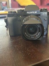 Fujifilm X-T1 Mirrorless Camera Black 16.3MP XF Lens Weather Resistant Autofocus
