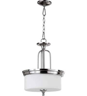 Quorum Lighting 8090-3-65 Rockwood Collection 3-Light Pendant c