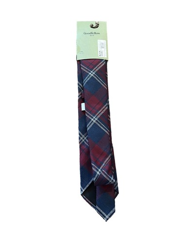 Nueva corbata a rayas azul/roja para hombre GOODFELLOW & CO - Imagen 3 de 3