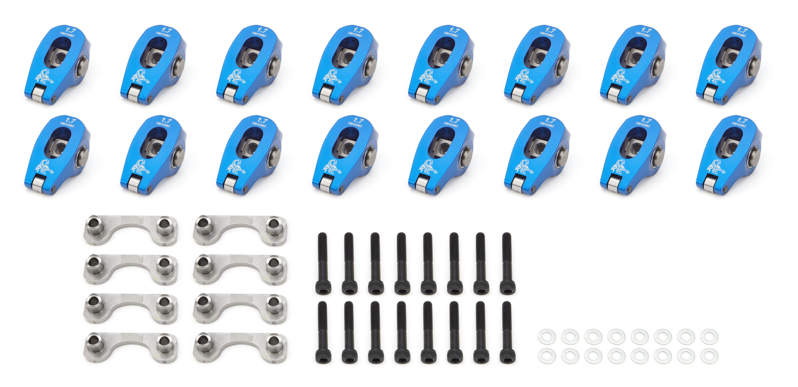 Scorpion Performance GM LS Roller Rocker Arms 1.7 Ratio 8mm Ped Mnt