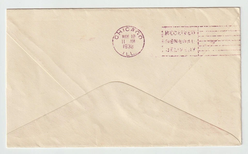 Eslogan Cancelar Coutts B 630 Franqueado con Scott 167 Enviado a EE. UU. Circa 1932 Foto 2 de 2