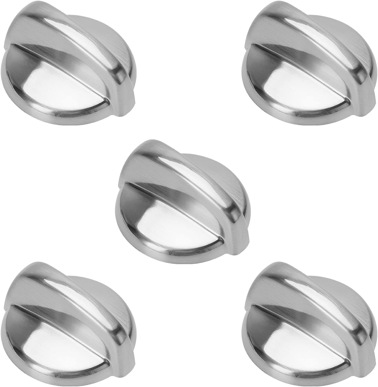 GE Range Stove Burner Control Knobs Replacement 5 Pack - WB03T10325