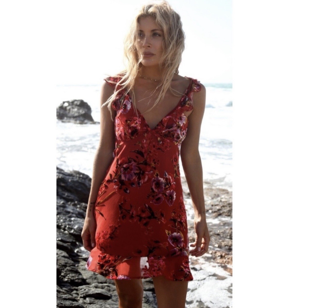 rat and boa dress (Can Fit Small) - Gem