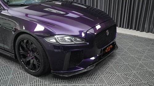 Ultra Gloss PET Liner Metallic Midnight Purple Car Vinyl Wrap Film Air Release - Picture 2 of 19