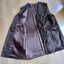 Wunderschöne Pelz-Weste, Chasuble,  "ANIMAL LOOK" Größe 38/40 