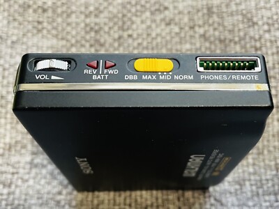 Sony WM-701C Walkman Portable Cassette Player Black Dolby B C With