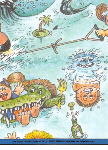 2024 SERIES 1 GARBAGE PAIL KIDS AT PLAY PICK-A-CARD YELLOW PARALLEL 1a-100b GPK - Picture 135 of 401