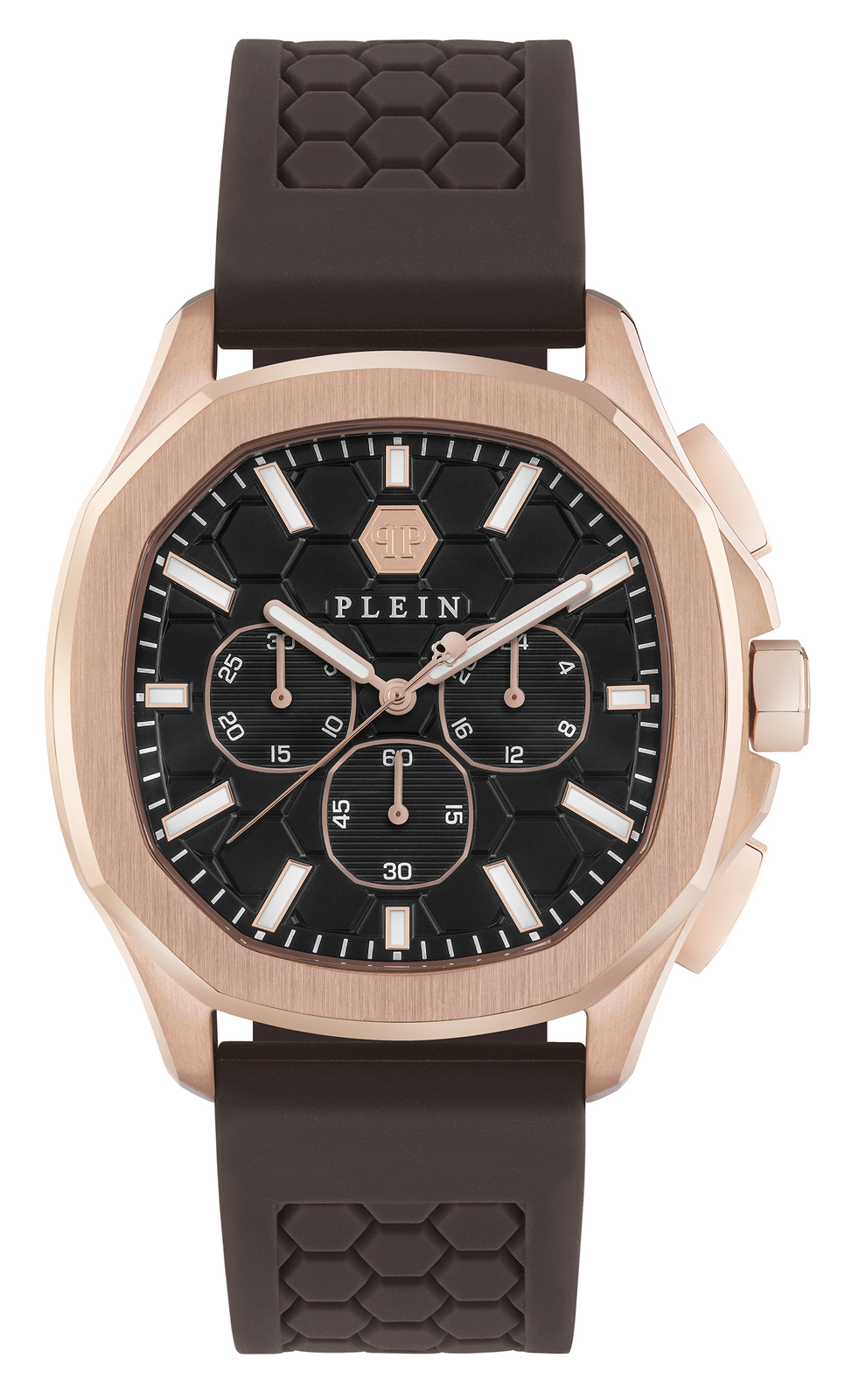 Philipp Plein Brown Mens Chronograph Watch $keleton $pectre PWSAA0523