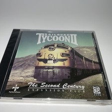 Railroad Tycoon II: The Second Century Expansion Pack PC 1999 New Sealed