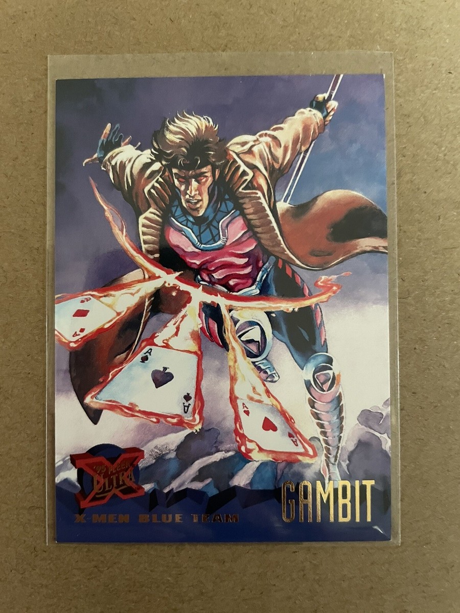 1996 Fleer ultra Marvel X　ホロフラッシュ　ガンビット 1996 Fleer ultra Marvel X ホロフラッシュ ガンビット 1996
