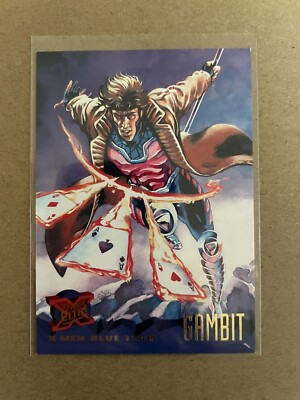 1996 Fleer ultra Marvel X ホロフラッシュ ガンビット 1996