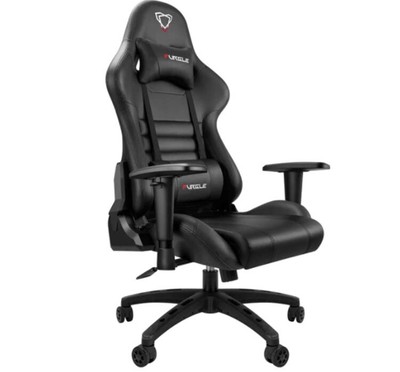 Sedia poltrona gaming Furgle ProX braccioli 4D Pelle Boss Sintetica nero |  eBay