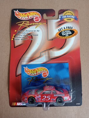 1999 NASCAR Hot Wheels 1/64 Chevy Monte Carlo #25 Wally Dallenbach