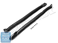 1969-70 Gm B Body Convertible Pillar Post Weatherstrip Seal Pair - Cz8106 1969-70 Gm B Body Convertible Pillar Post Weatherstrip Seal Pair - Cz8106