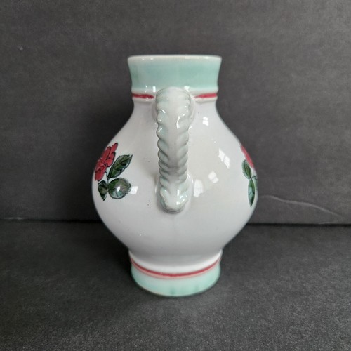 Retro Ceramic Creamer Small Pitcher Jug Server Vintage Floral Bud Vase 4.75" - Picture 5 of 11