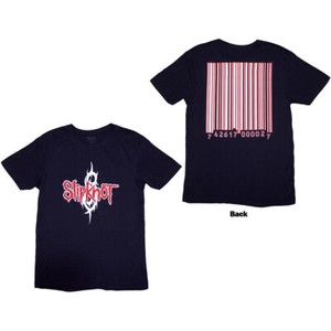 ハードコアメタルバンドslipknotビッグサイズバーコードツナギナンバー8 Slipknot Barcode Shirt | eBay